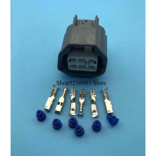5pcs 6 pin 2.8mm female auto housing electric connector for Fuel pump petrol pump plug with relevant terminals and seals