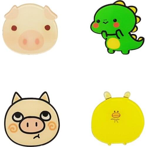 Animal Brooches Have Cute Dinosaur Pins, Cute Piggy Pins And Cute Chicken Pins, Suitable For Backpacks, And As Gifts For Friends