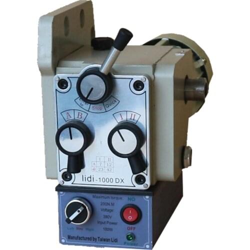 Auto feed driller milling machine power feed Knife motor LIDI-1000DX knife motor YS5634 180W 380V Auto Knife Feeding Tool