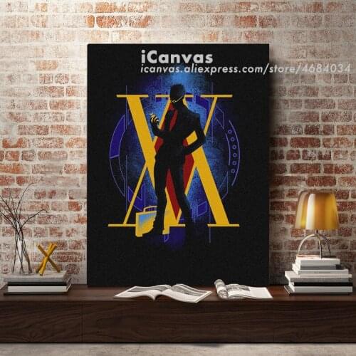 Hunter X Hunter Leorio hxh manga Poster Framed Wooden Canvas Wall Art Decoration Prints Living Room Home Frame Decor Painting
