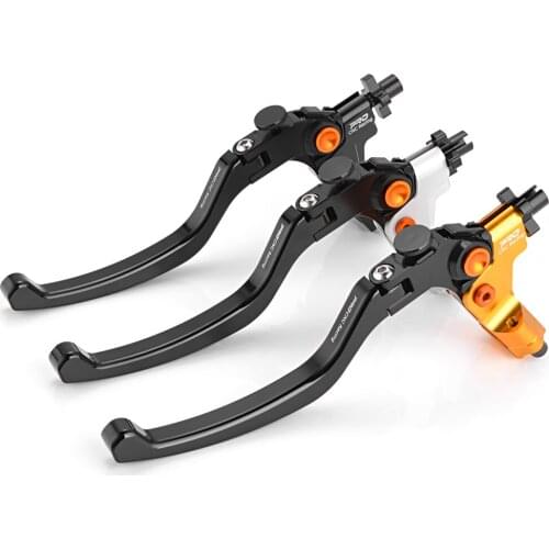 Motorcycles 7/8'' 22mm Clutch Lever Handle For Honda Yamaha Suzuki Dirt Bike Sporster Foldable Cable Clutch Handlebar