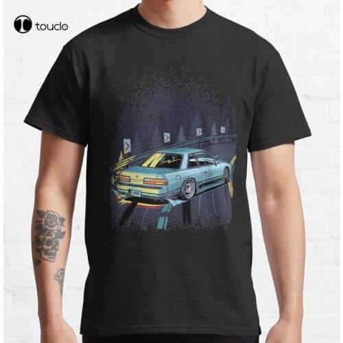 Silvia S13 Touge Drift Dm 12 S12 S13 S14 S15 Sil80 Sil 80 Classic T-Shirt Cotton Tee Shirt