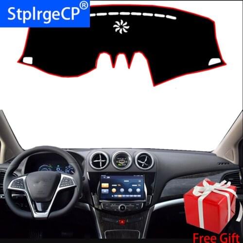 For BYD TANG tangDM 2015 2016 2017 dashboard mat Protective pad Shade Cushion Pad interior sticker car styling accessories