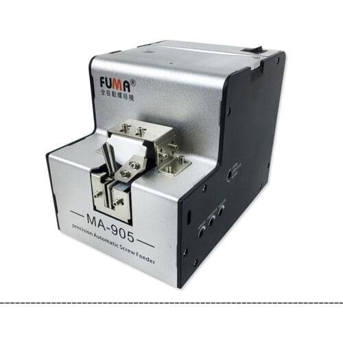 Maxgeek MA-905 Automatic Screw Feeder Machine Adjustable Rail for 1.0 to 5.0mm Screws with Screw Cap