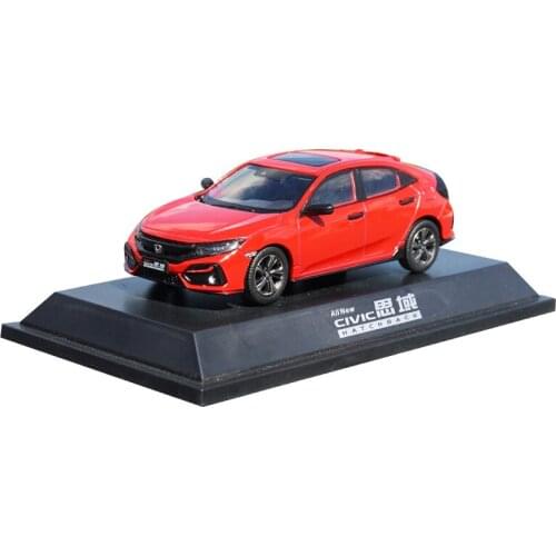 1/43 Alloy Die-casting Simulation Car Model Honda Civic Car Model 2020 Civic Adult Collection Childrens Toy Gift Family Display