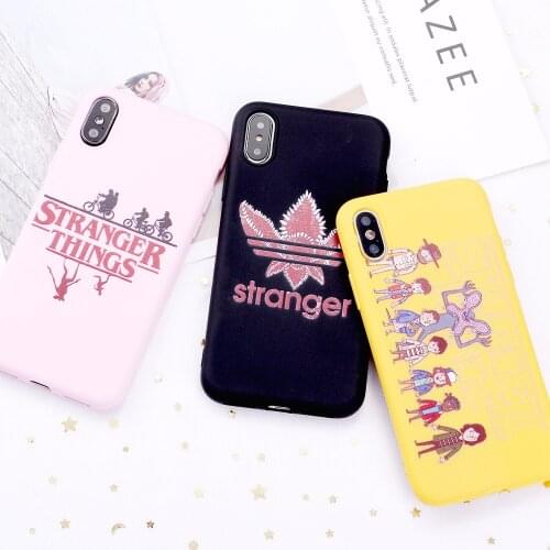 For 11 12 Pro 8 8Plus X XR 7 7Plus XS Max 6 6S 5 SE Stranger Things Eleven Comics Candy Silicone Soft Phone Case Coque Funda