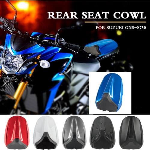 Motorcycle Seat Cover Cowl Rear Passenger Pillion Fairing For Suzuki GSX-S GSXS 750 GSX-S750 2017 2018 2019 2020 2021 GSXS750