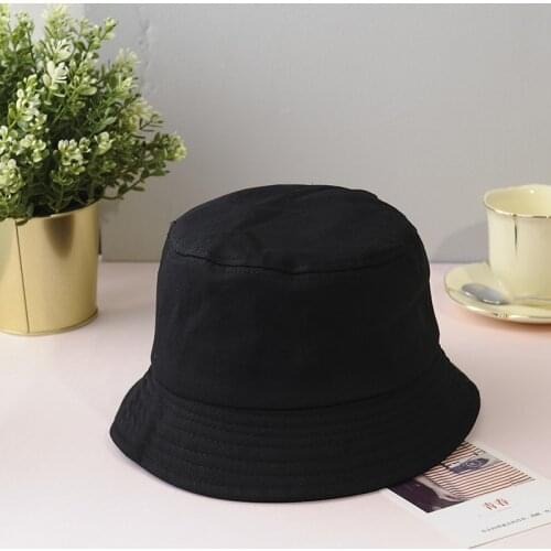UV Protection Bucket Hats Outdoor Leisure Sunshade Cap Childrens Sun Hat Cap Personality Black And Red Travel Hat Fisherman Hat