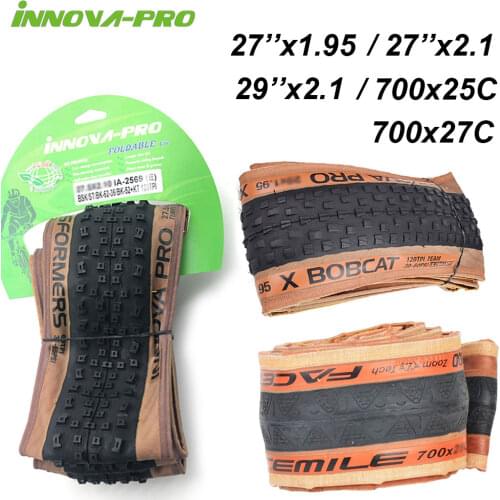INNOVA MTB Tires Tranformers 29*2.1 27*2.1 Foldable Tyre B BOB CAT 29*1.95 27*1.95 Road Bicycle Tires 700*25C Mountain Bike Tire