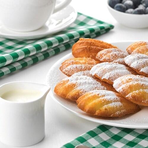 18 Cavity DIY Cookies Bakeware Gadgets Mini Madeleine Shell Cake Pan Silicone Chocolate Mold Baking Mould Utensils Dropshipping