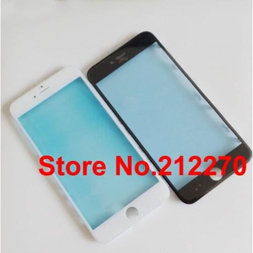 YUYOND Free DHL EMS High Quality New Front Outer Screen Glass Lens + Frame Replacement For iPhone 6S Plus 5.5"