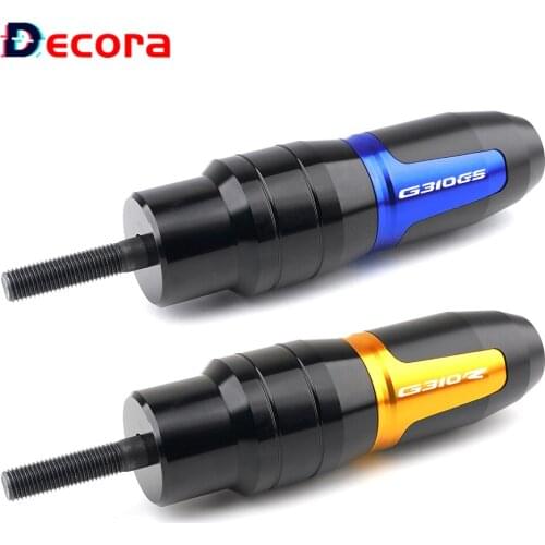 Latest Motorcycle Exhaust Sliders Crash Protector For BMW G310GS G310R R1200GS R1250GS 2017 2018 Falling Protection Accessories