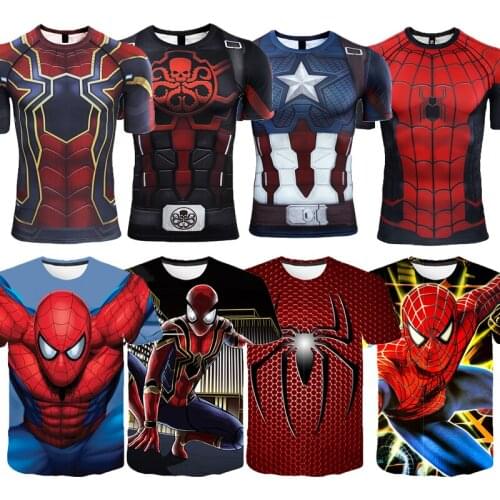 Women Tshirt Summer Women Clothing T Shirts Boys Clothes Iron Spidey Super Hero Tee Kids T-Shirt Fashion Streetwear Tops