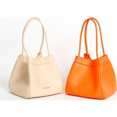 Two Piece Package Women Bucket Shoulder Bag Large Capacity Luxury Shopping Handbag Fashion Ladies Armpit Bags