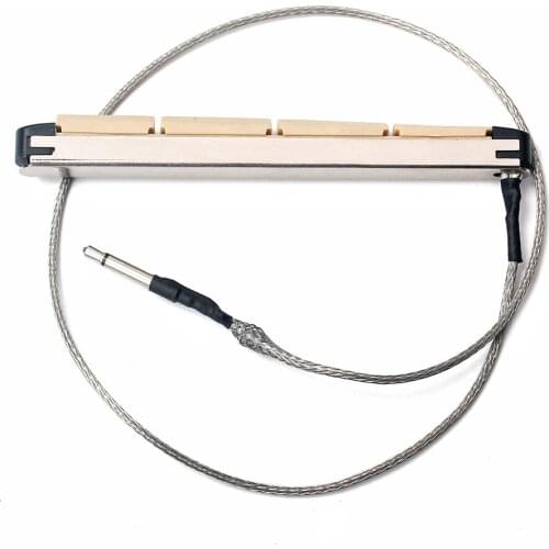 1 Pc 4-String Acoustic Guitar Under Saddle Piezo Pickup w/ 2.5 Jack Musical