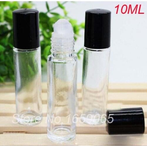 10ml clean roll on roller perfume atomizer sample bottles f essential oils roll-on refillable deodorant containers