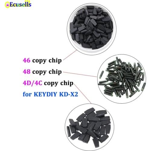 10pcs/lot High Quality KD 4C 4D 46 and 48 Copy Clone Chip Transponder Special for KEYDIY KD-X2 KD X2 Key Programmer Cloner