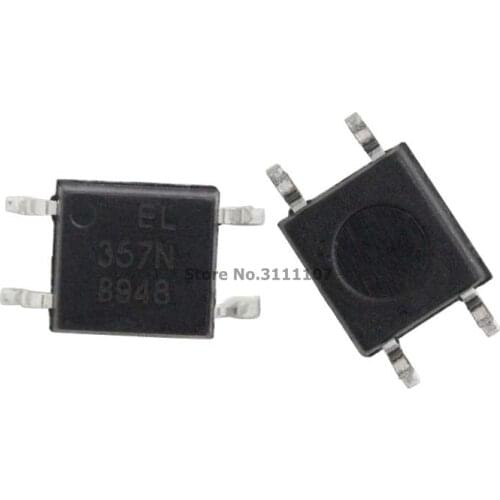 100PCS/LOT EL357N EL357N-B SMD SOP-4 Optocoupler EL357N(B)