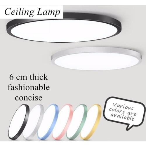 16W 22W 30W LED Ceiling Light Round Panel Light Modern Simple Circular White Warm Lamp Kitchen Bathroom Living Room Lighting