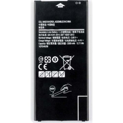 1x 3300mAh EB-BG610ABE Replacement Battery For Galaxy J7 Prime On7 2016 G610 G615 G6100 J7 Prime 2 J7 Max J6 Plus / J4 Plus A710