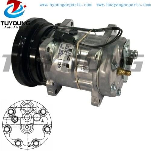 SD7H15 Car a/c Compressor fit for Caterpillar Challenger 3E1908 3E1907 3E-1907 3E-1908 8T8816 3E3658 8T-8816 3E-3658