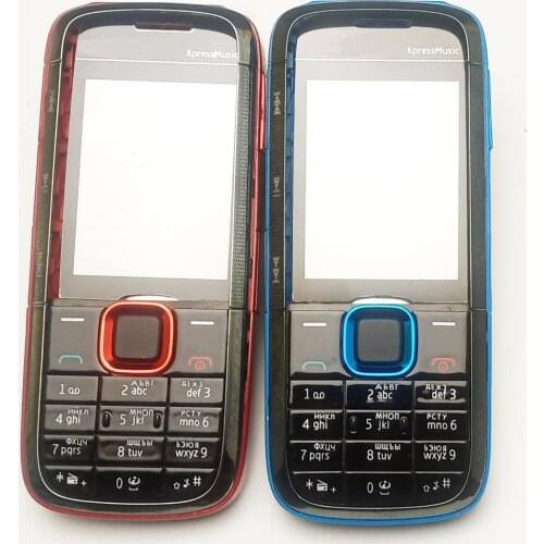 New Full Phone Housing Cover Case Russian Or Hebrew Keypad For Nokia 5130 + tool