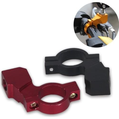 2Pcs/Pair UniversalAlloy 10mm Motorcycle Mirror Mount Bracket Holder Adapter Handlebar Mirror Mount For 21-23Mm Handlebar
