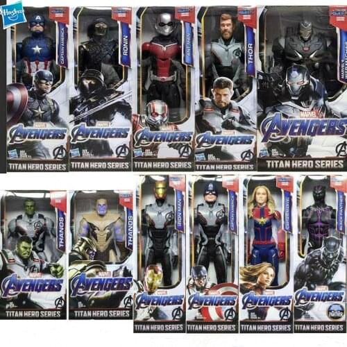Hasbro Marvel Avengers Infinity War Titan Hero Series Steve Rogers Captain Marvel Hobbies Model Action Figure Kids Toy Gift