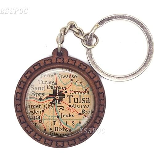 Madison Wisconsin Map Alaska Map Jewelry Keychain Creative World Map Picture Keychain Best Charm Gift