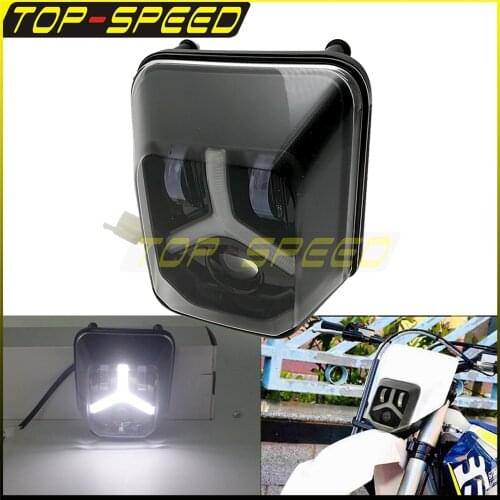 Motorcycle LED Headlight Enduro Dual Sport Head Lamp For 2017–2020 FE 250/350/450/501 2017–2020 TE 150/250/300 250i/300i
