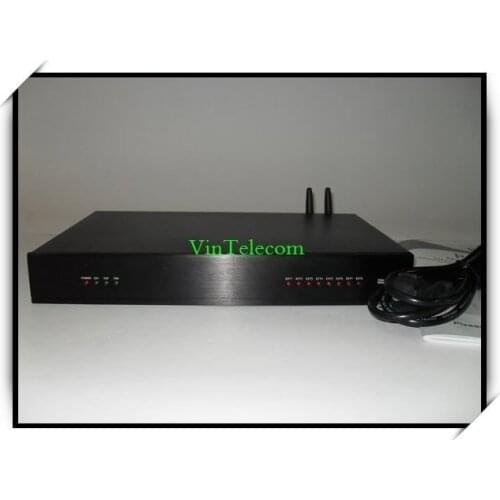 New PBX phone system / GSM Wireless PABX with 2GSM Wireless Lines and 2 Wired PSTN Line x 16 phone ports