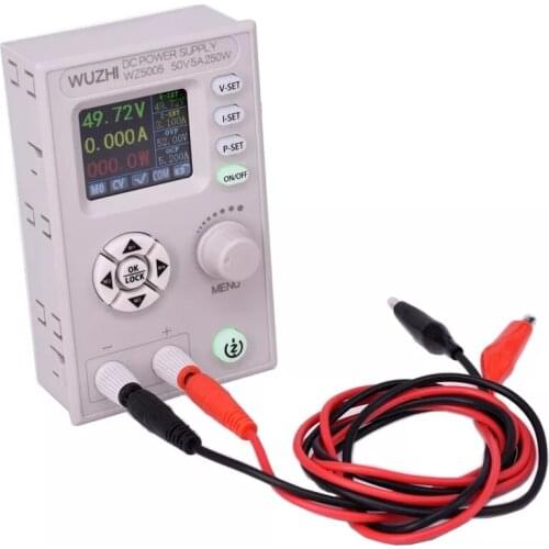 DC DC Buck Converter CC CV 50V 5A Power Module Adjustable Regulated laboratory Variable power supply communication WZ5005