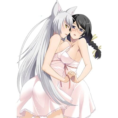 Sexy Girl Car Sticker Monogatari Series for Black Hanekawa, Hanekawa Tsubasa Fine Decals Anime Fashion Car Styling