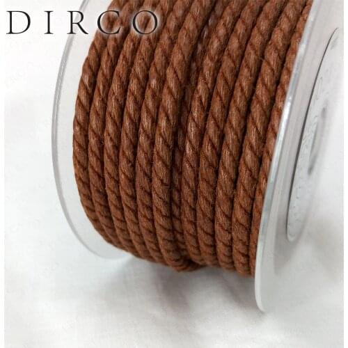 About the Fit Three Strands Twisted Rope Waxed Cotton Twine 3mm 10M/Roll Handcraft Apparel Accessories Beading Jewelry Cord TW30