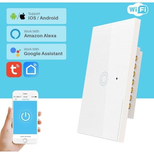 Smart Switch WIFI US Standard Smart Life APP Control Touch Switch Panel Smart Home Automation Works With Alexa Google Home