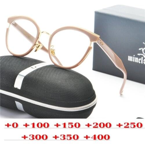 MINCL New Transition Sunglasses Photochromic Reading Glasses Men Women Presbyopia Eyewear with diopters glasses with box NX