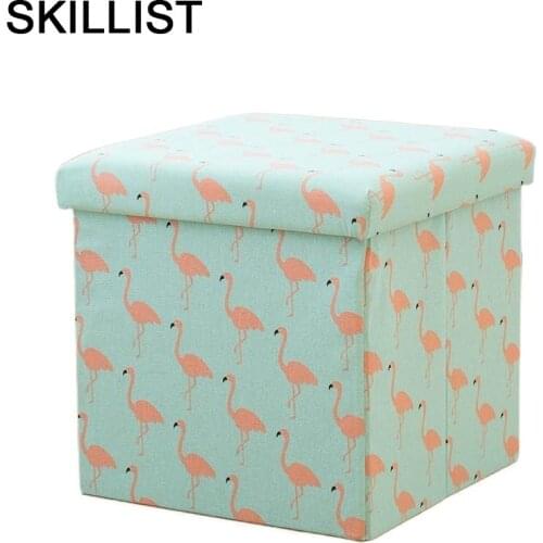 Vintage Furniture Living Room Werkbank Krukje Bancos Madeira Ottoman De Rangement Taburete Pouf Poef Change Shoes Storage Chair