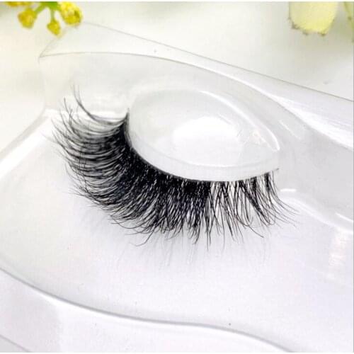 Visofree mink lashes 3d mink eyelashes Thick Fake False Eyelashes Makeup Beauty Handmade 100% Glitter Packing