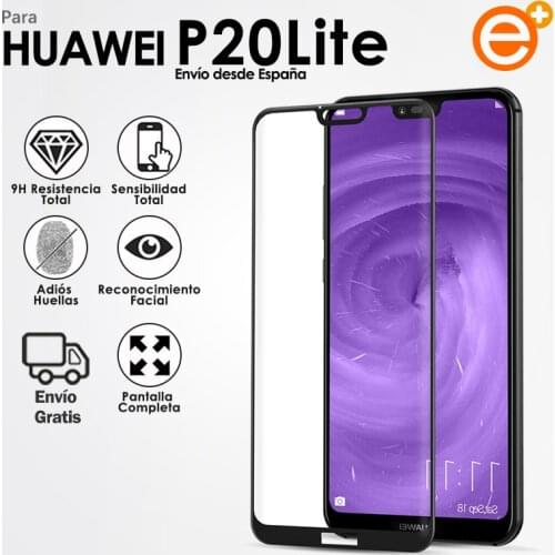 Full Tempered Glass Screen Protector for Huawei P20 Lite Smartphone Security Glass Protection