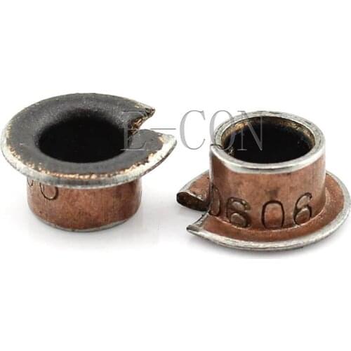 1/5/10PCS SF-1F 0606 Self Lubricating Flanged Openings Bearing Bushing Sleeve 6*8*6mm