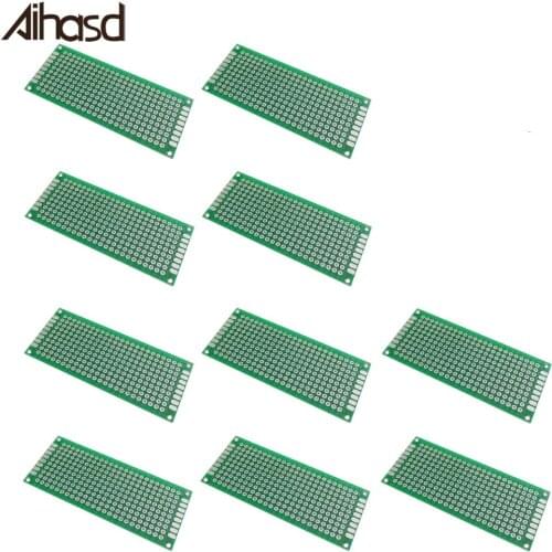 10PCS/LOT 3*7cm 3x7 Double Side Copper Prototype PCB Universal Plate Board