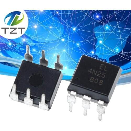 10pcs/lot EL4N25 4N25 DIP-6 New original In Stock