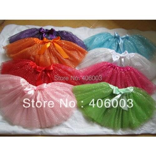 2014 summer fluffy 3layer birthday tutu skirt for dancing kids dance skirt