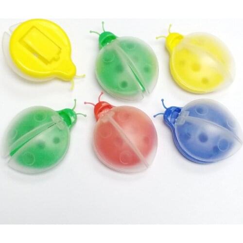 99 pcs Mini PLASTIC INSECT Ladybug BADGES kids boys girls PINATA PARTY BAG birthday party favors toys and prize gift Gag