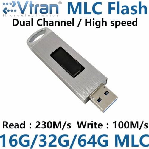 EVTRAN MLC USB3.0 MLC Pendrive 32G 64G 128G MLC Read 220MB/s Write 100MB/s USB3.0 FlashDisk IS903 MLC FLASH Disk metal case