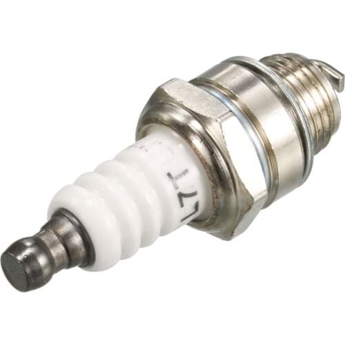 Uxcell L7T 14mm Thread Lawn Mower Spark Plug Garden Lawnmower Chainsaw Spark Plug Engine Accessory for Chainsaw Replacement Part