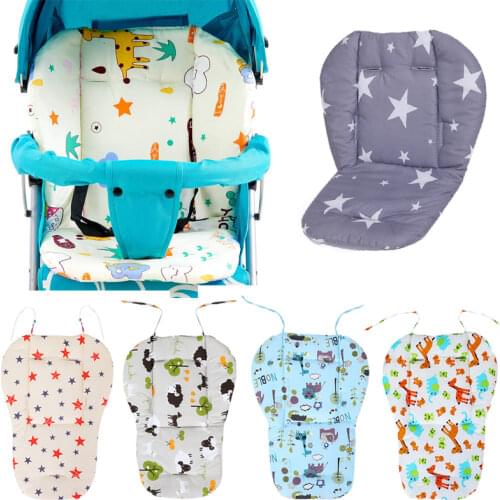 Baby Kids Highchair Cushion Pad Mat Booster Seats Cushion Pad Mat Feeding Chair Cushi on Pad Stroller Cushion Mat Cotton Fabric