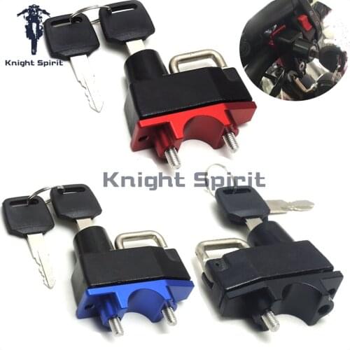 For KAWASAKI EX250R NINJA 250/300 Z125 Z250 Z300 Motorcycle Accessories Helmet Lock Brake Master Cylinder Handlebar Clamp