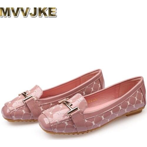 MVVJKE High quality fashion women flat shoes without lace summer breathable ladies shoes solid soft comfortable shoes for women