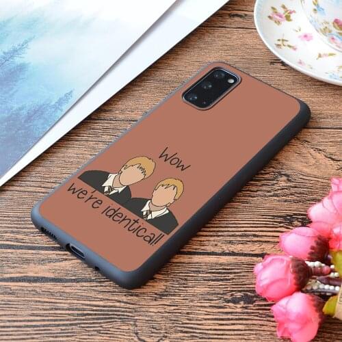 For Samsung Galaxy Fred And George Weasley Twins Print Soft Matt Phone Case
